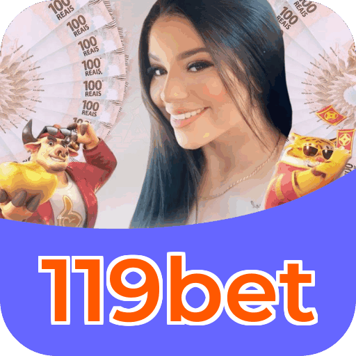 Interface do aplicativo 119bet mostrando jogos disponíveis no iOS e Android
